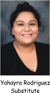 Yahayra Rodriguez Substitute